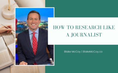 How to Research Like a Journalist